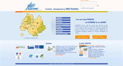 Desktop Screenshot of adefpat.fr